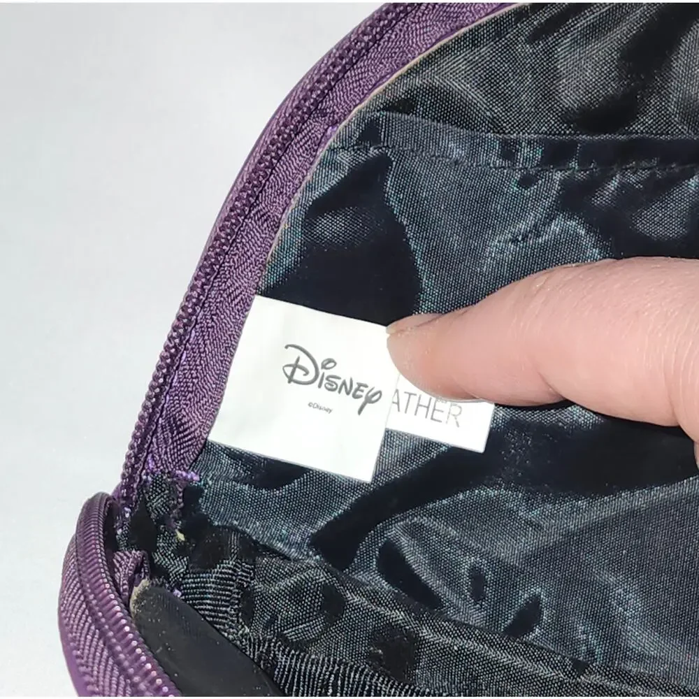 Loungefly Frozen Heart Logo Makeup Bag 2014 NWT VHTF